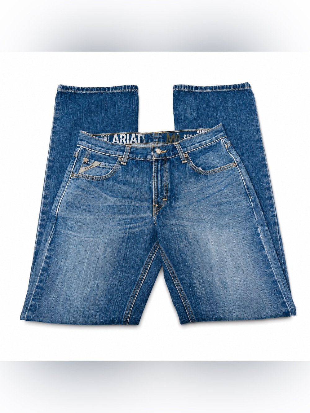 Ariat M5 Slim Straight Leg Jeans Men’s 30 x 36 Medium Wash Western